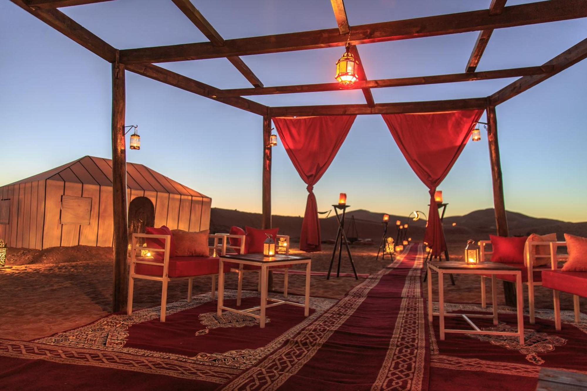 Tiziri Camp Hotel Мерцуга Екстериор снимка